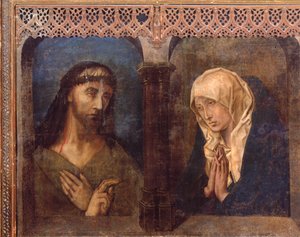 Le Christ et la Vierge en deuil
